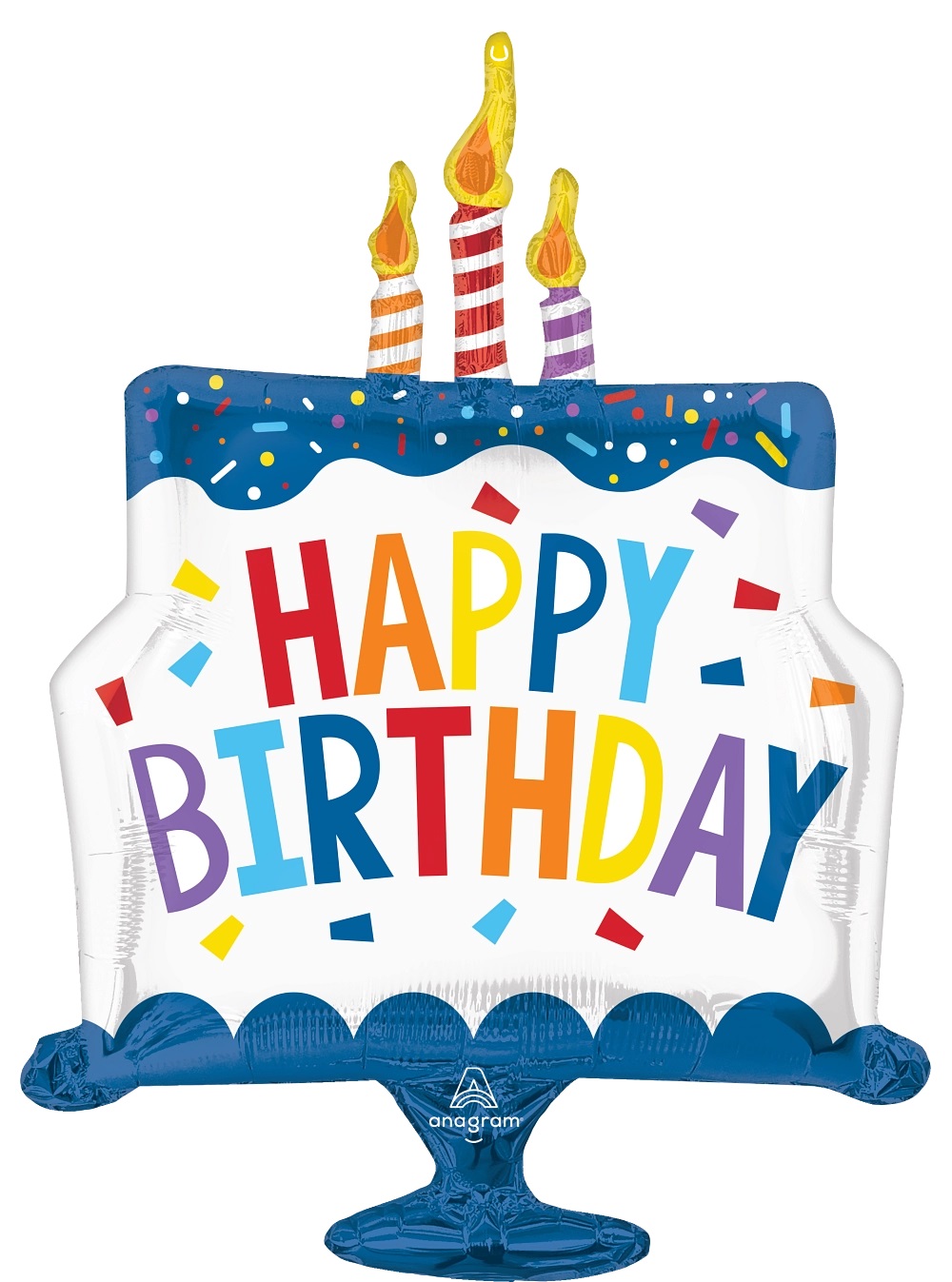 [Anagram] 은박 해피벌스데이 케이크 슈퍼쉐입