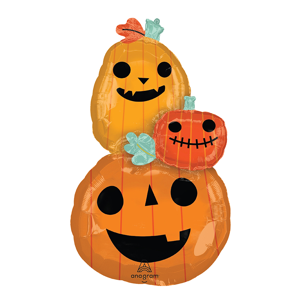 [Anagram]할로윈은박 클래식할로윈펌프킨갈랜드 멀티벌룬 높이 88cm [1+1 증정행사]