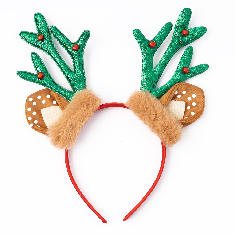 루돌프사슴머리띠 그린 [6개한팩]