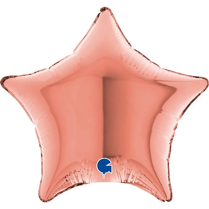 [GRABO]은박별 4인치 로즈골드 [10장 한팩]
