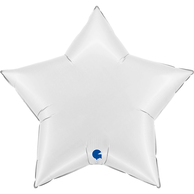 [GRABO]은박별 36인치 새틴화이트