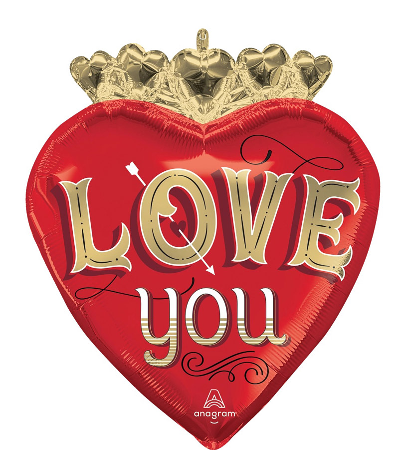 [Anagram]은박 Just My Type Heart 슈퍼쉐입 [원팩]