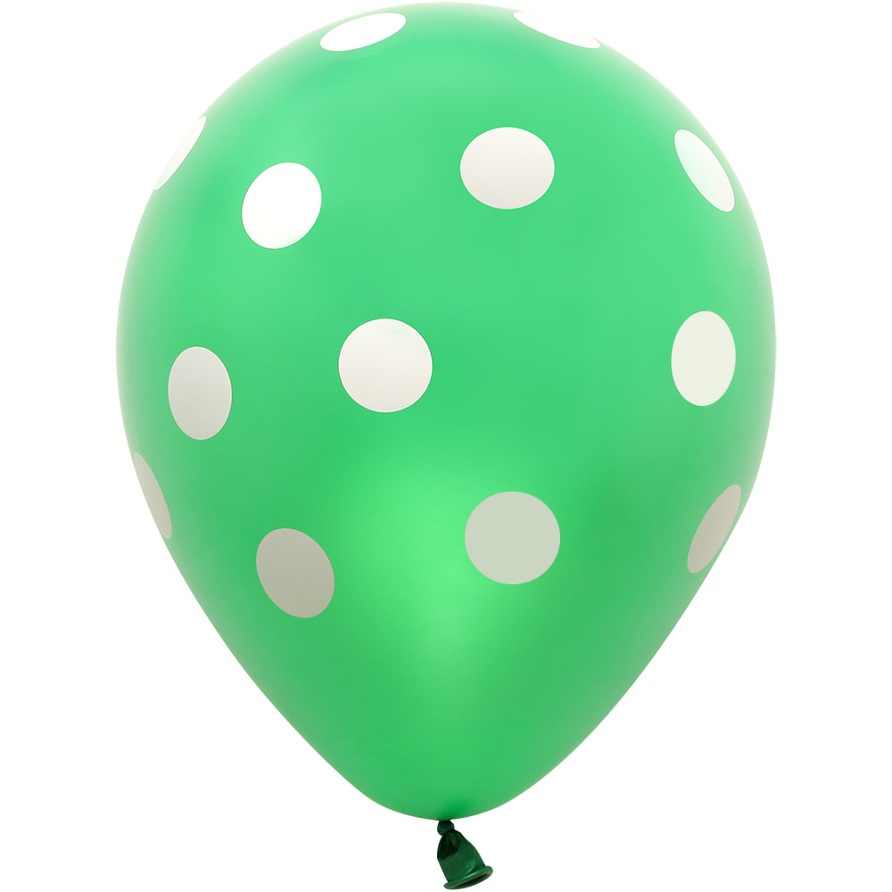 [셈퍼텍스] 30cm 도트 펄그린 [50입]