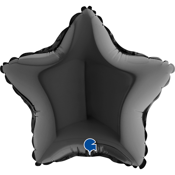 [GRABO]은박별 9인치 블랙 [10장 한팩]