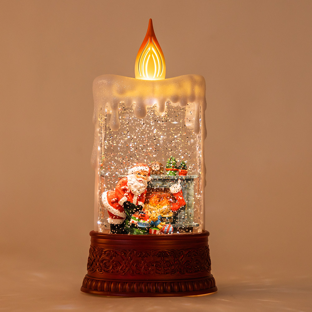 크리스마스 캔들워터볼 [산타] 12*8*25cm [2+1 증정행사]