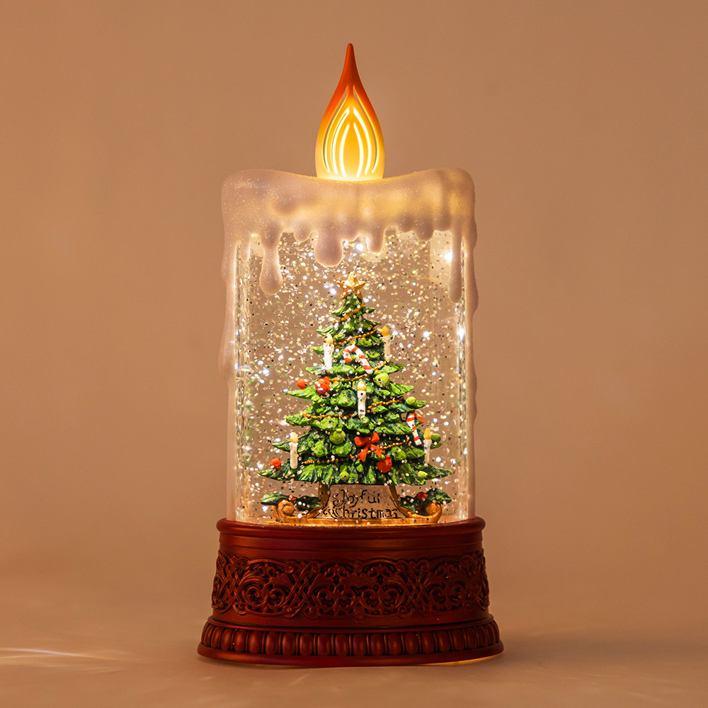 크리스마스 캔들워터볼 [트리] 12*8*25cm [2+1 증정행사]