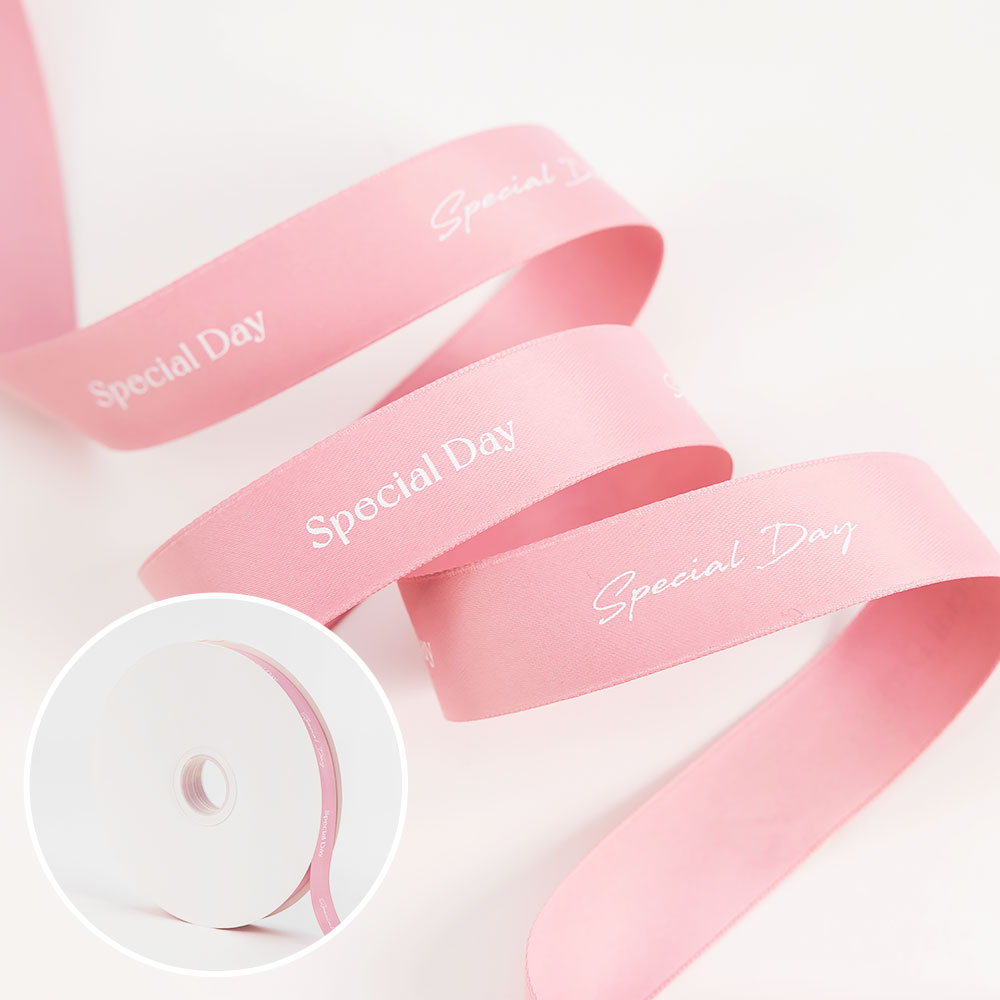 공단리본 스페셜데이 핑크 [폭1.9cm 길이91m]