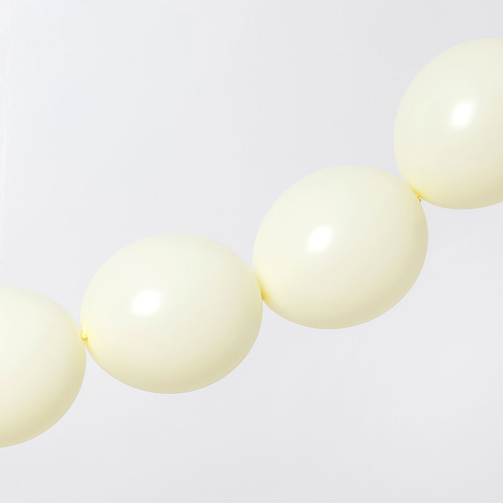 [셈퍼텍스] 링커벌룬 30cm 파스텔메이트 옐로우(620) [50입]