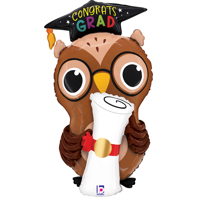 [GRABO]은박 졸업부엉이디플로마 41*76cm