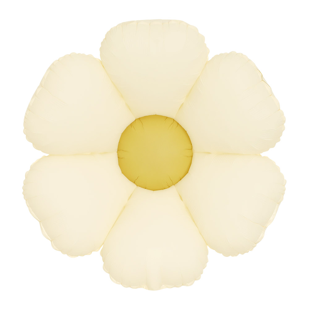 데이지풍선 중형 크림 [52cm] 공기주입전용 [10장 한팩]