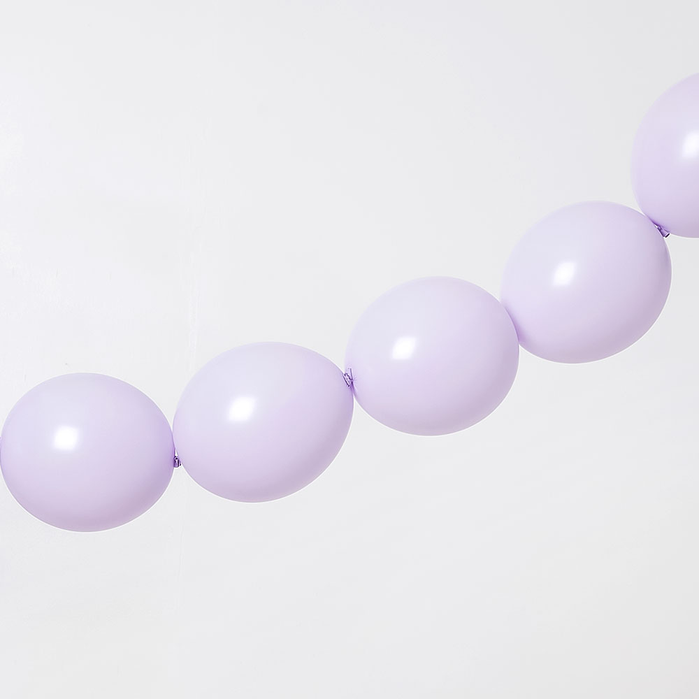 [셈퍼텍스] 링커벌룬 15cm 파스텔메이트 라일락(650) [100입]