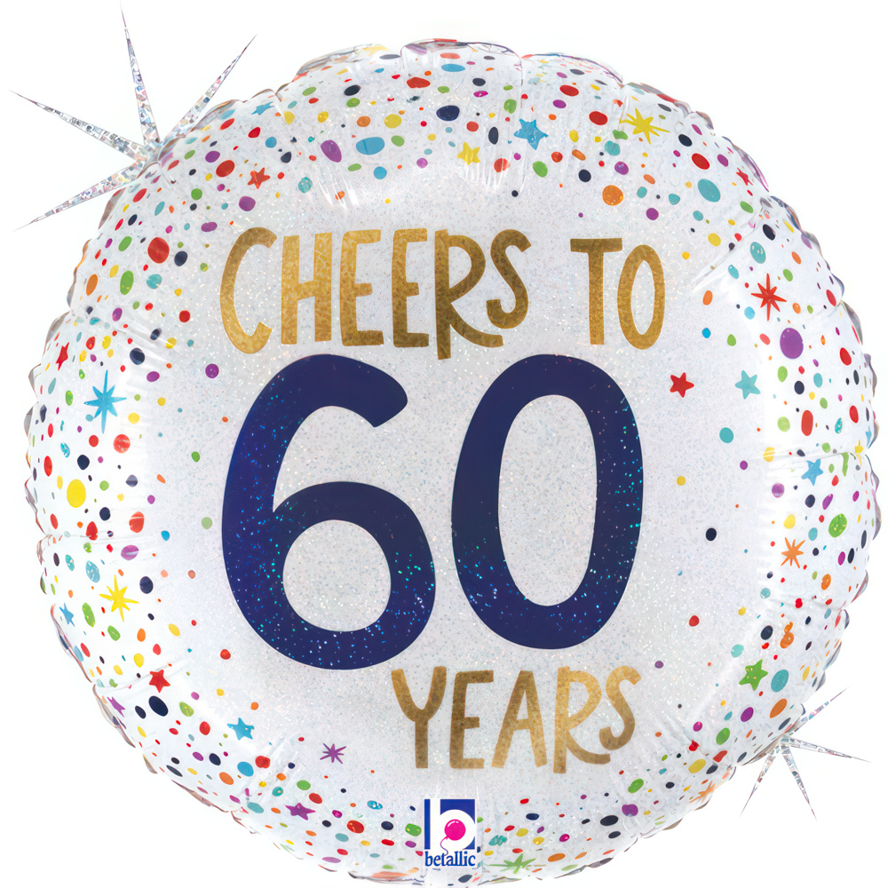 [GRABO]은박 Cheers 60살 생일 18인치 42*40cm [원팩]