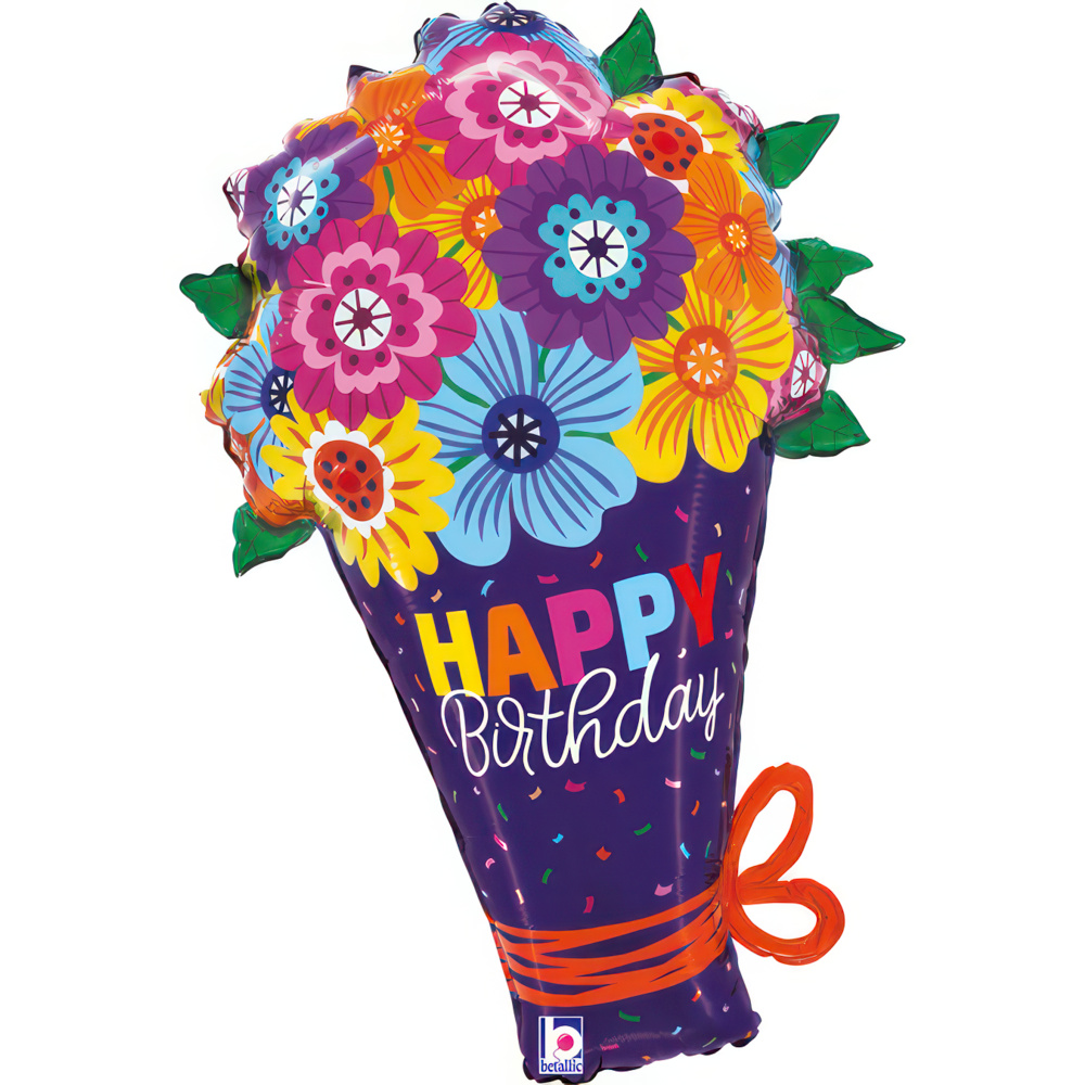 [GRABO] 은박 생일부케 30인치 48*76cm
