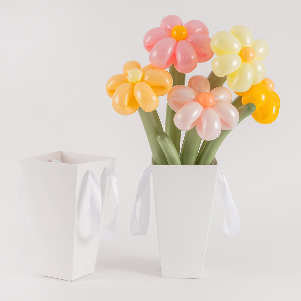 플라워 종이가방 높이27cm [12개 한팩]