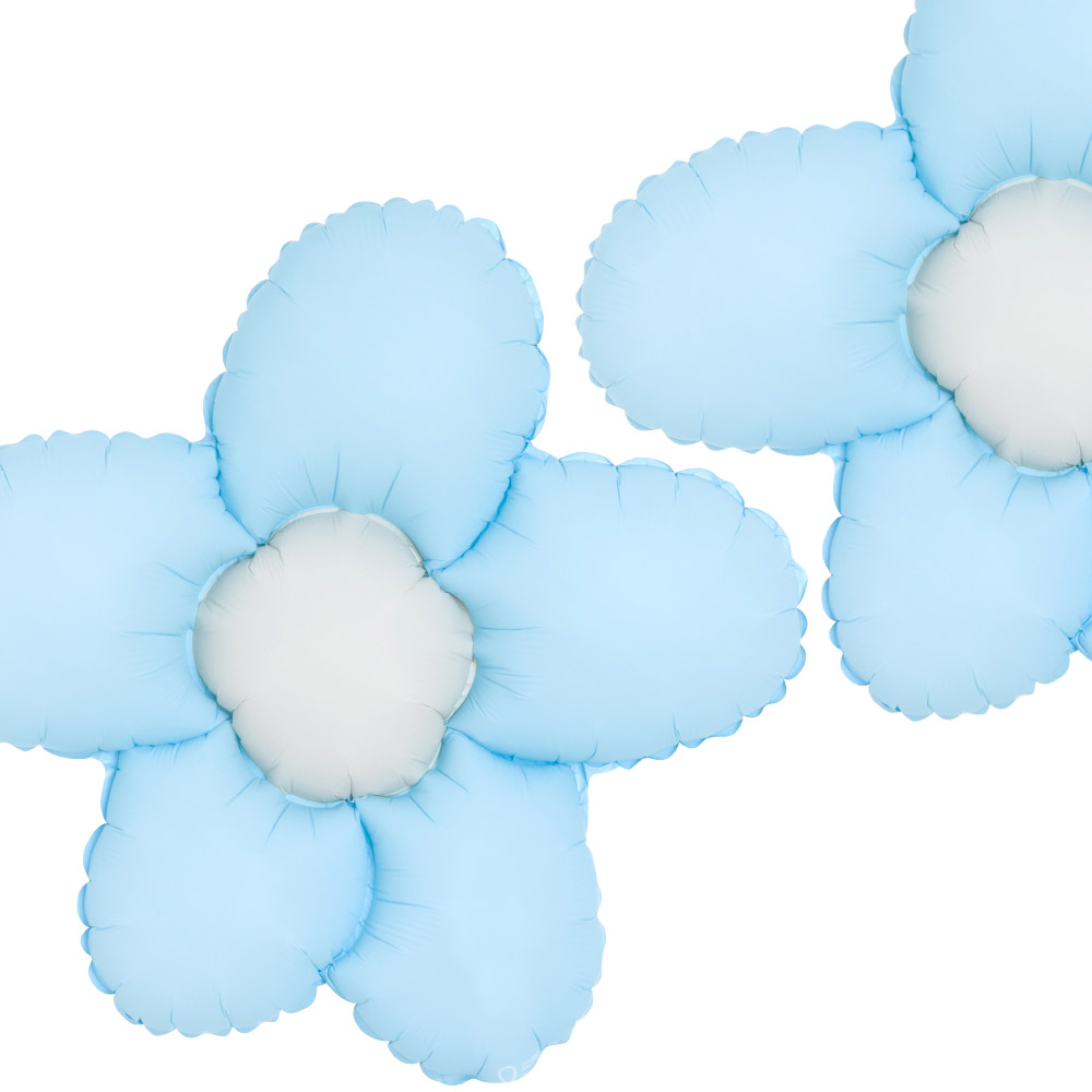 은박꽃풍선 블루[2장한팩] 10팩 총 20개