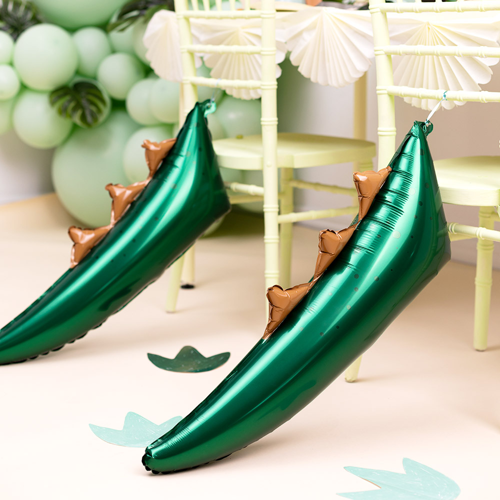 [파티데코]은박 공룡꼬리 79*35cm [공기주입전용]