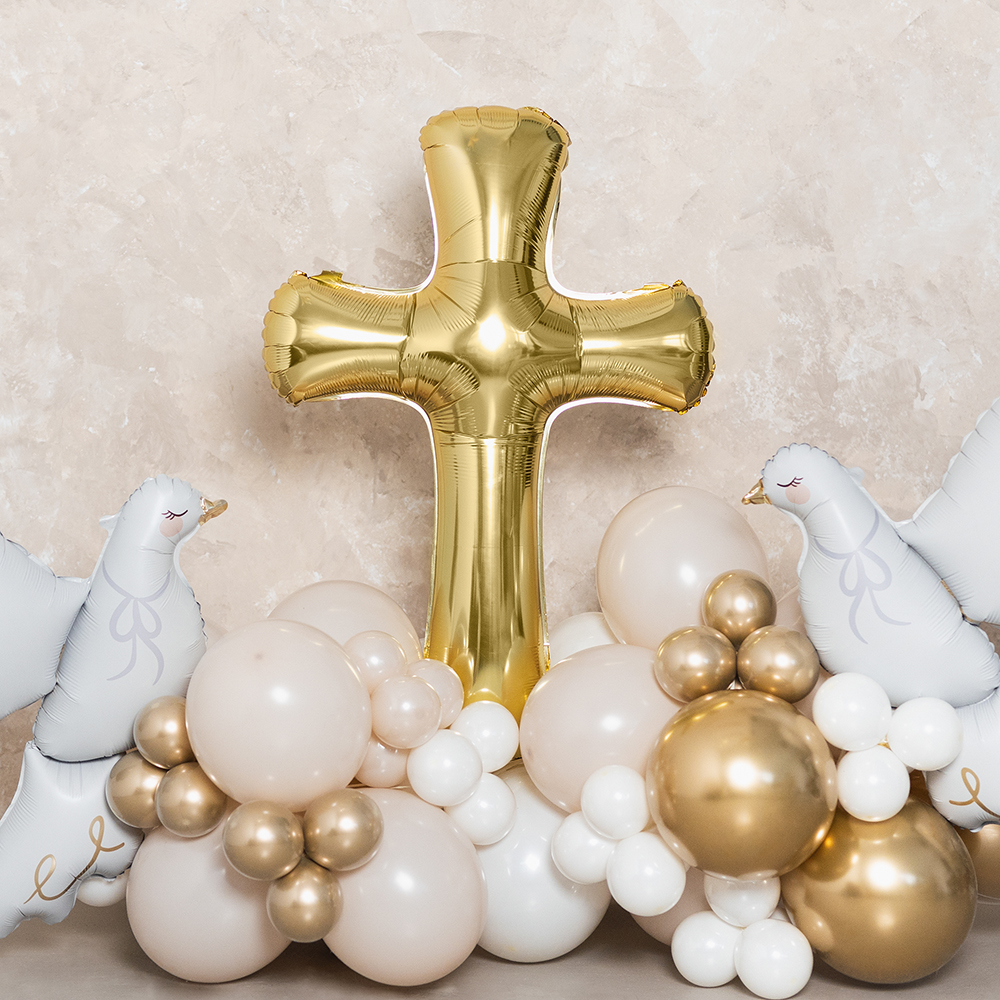 [파티데코]은박 십자가 91*63cm