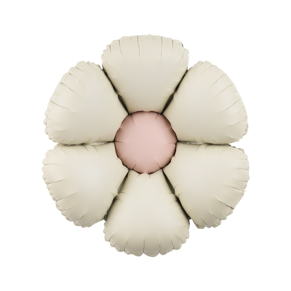 데이지풍선 소형 37cm 크림 [10장 한팩] 공기주입전용