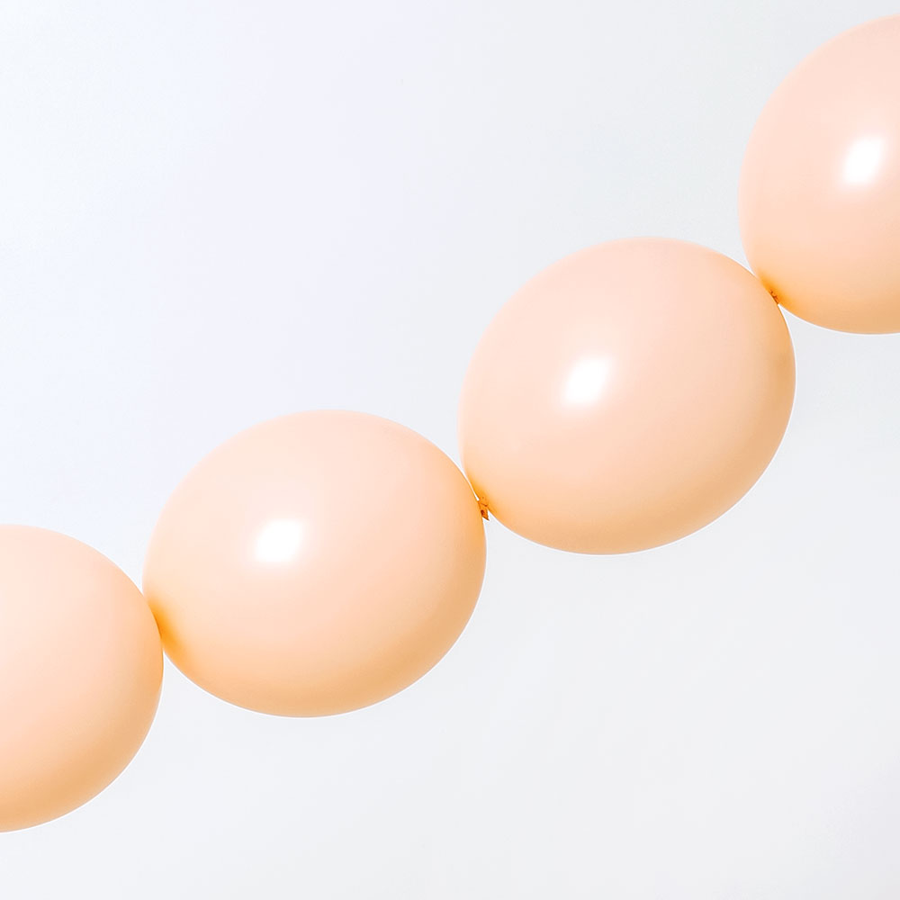 [셈퍼텍스] 링커벌룬 30cm 파스텔메이트 말리부피치(660) [50입]