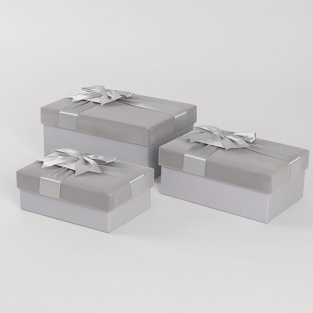 선물상자 3개세트 [그레이]