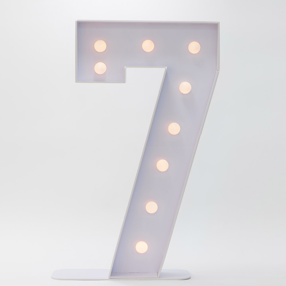 마퀴조명 숫자 7 [55cm* 1m]