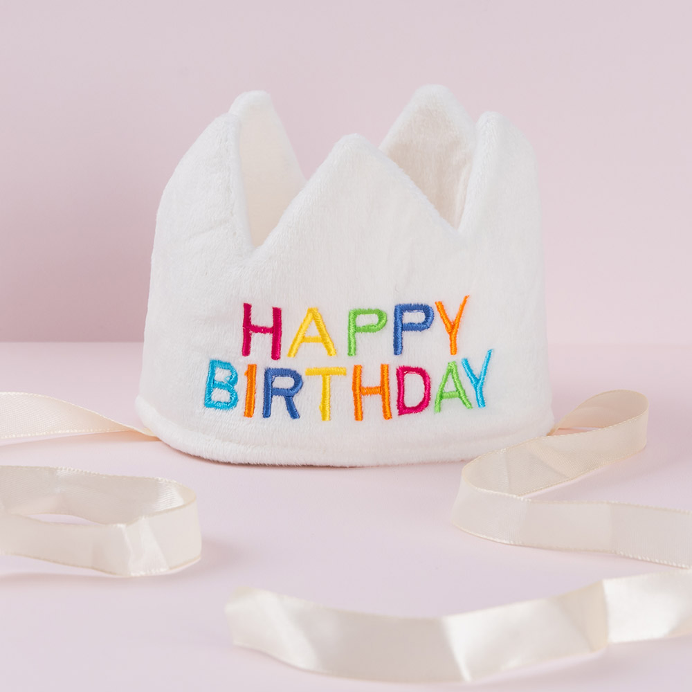 생일왕관 화이트 [6개한팩]