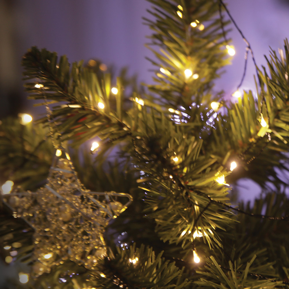 지네전구 200P 검정선 웜등 6m [코드별도]