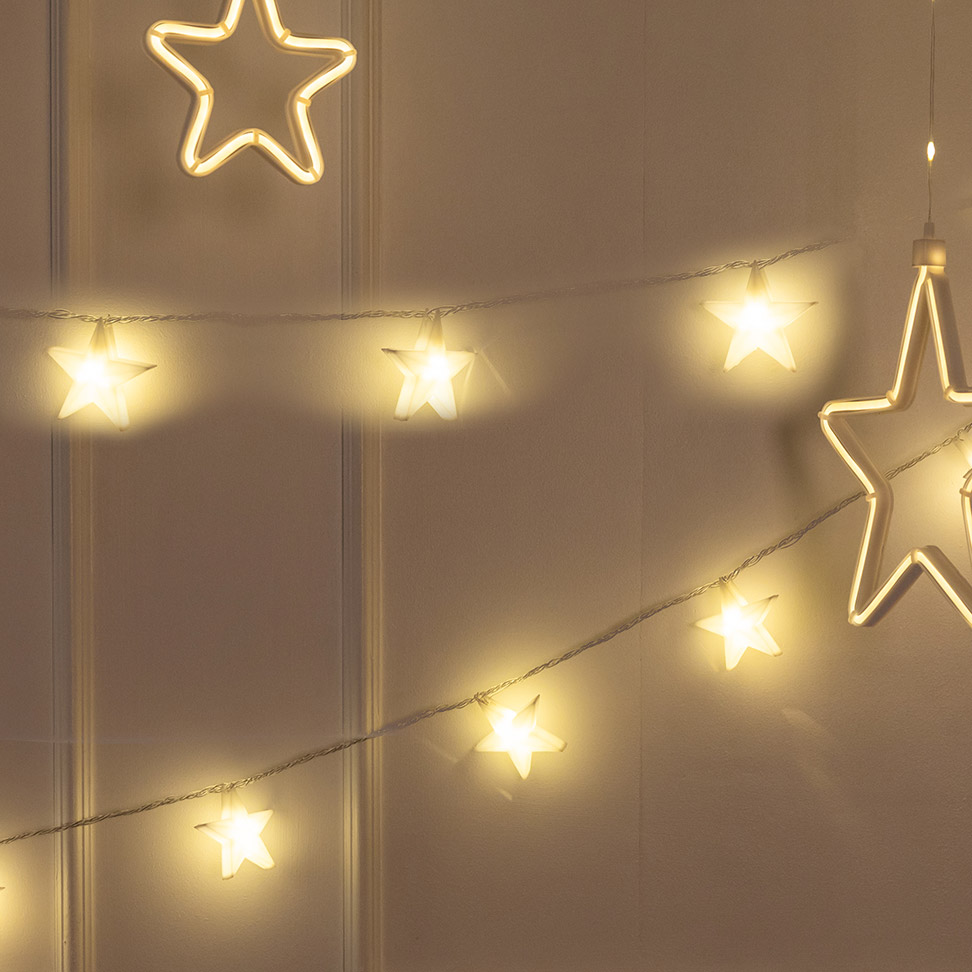 LED별가랜드 30P 웜등 2.8m