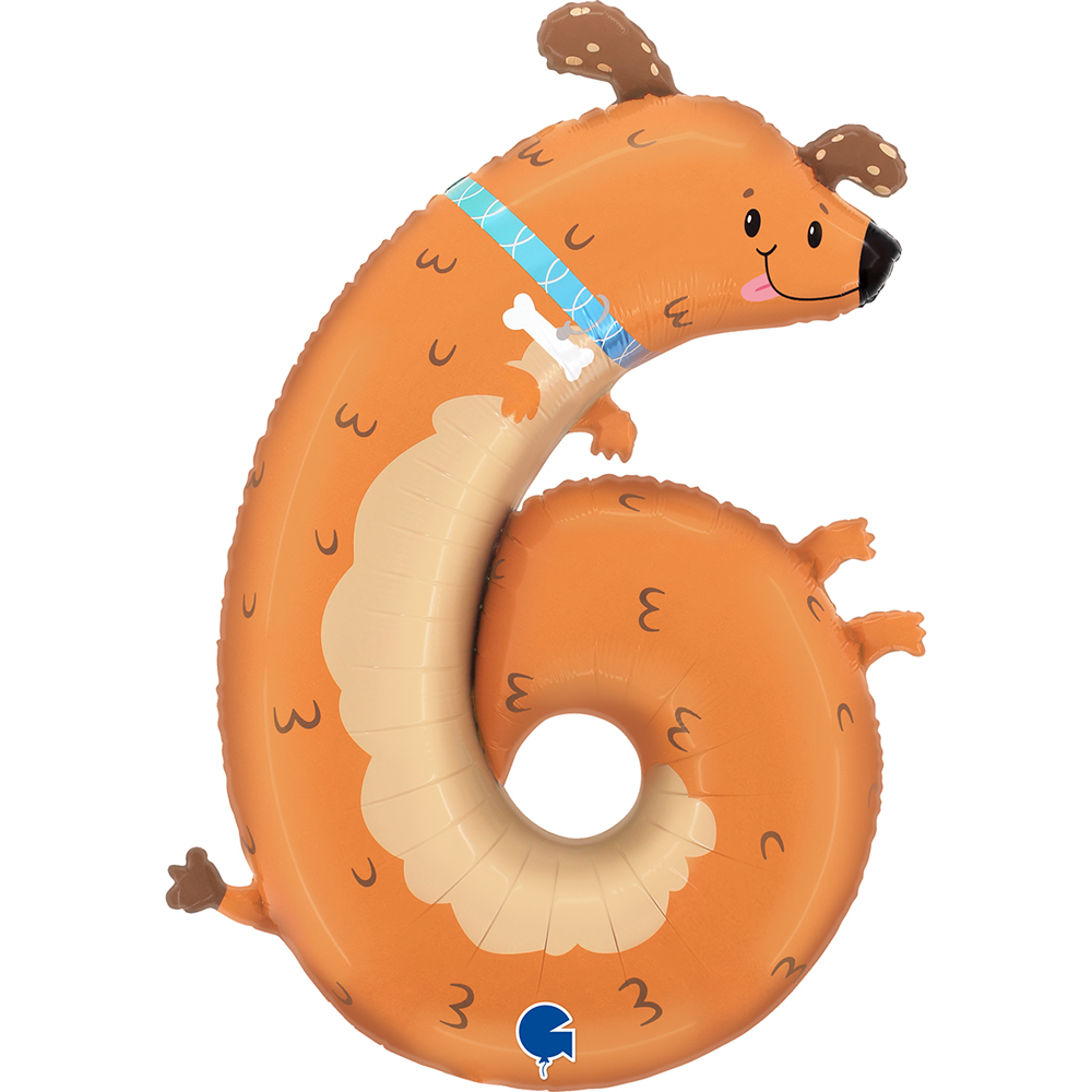 [GRABO] 퍼피룬 숫자6 도그 [89cm]
