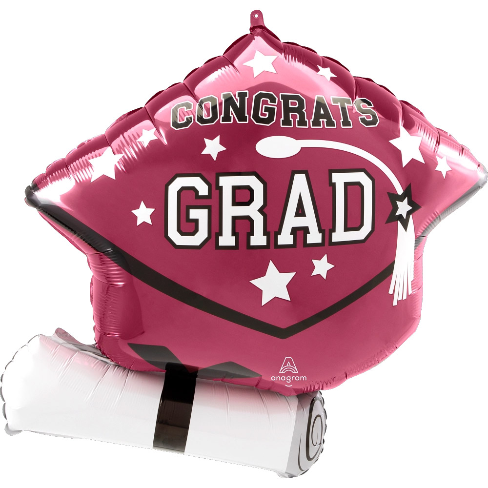 [Anagram] 은박 졸업학사모 베리 63*63cm