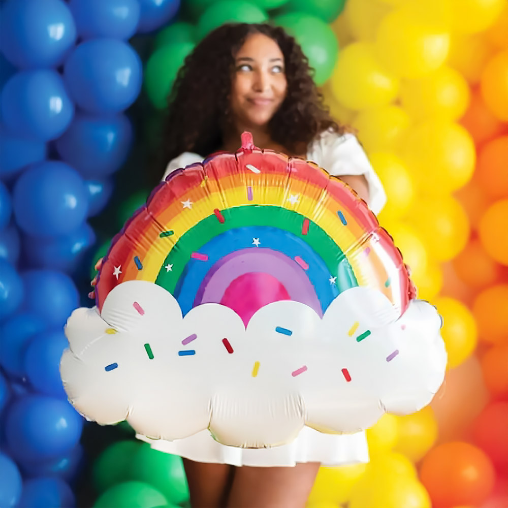 [Anagram] 은박 생일 레인보우스파클스 63*53cm