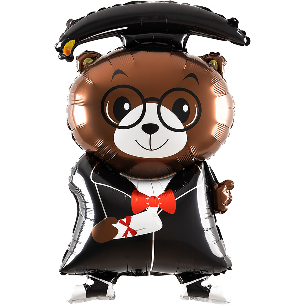 졸업은박 안경곰돌이 40*66cm [10장한팩]