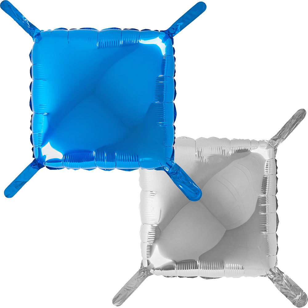 링커은박 사각 36*36cm 블루/실버 [10장한팩]