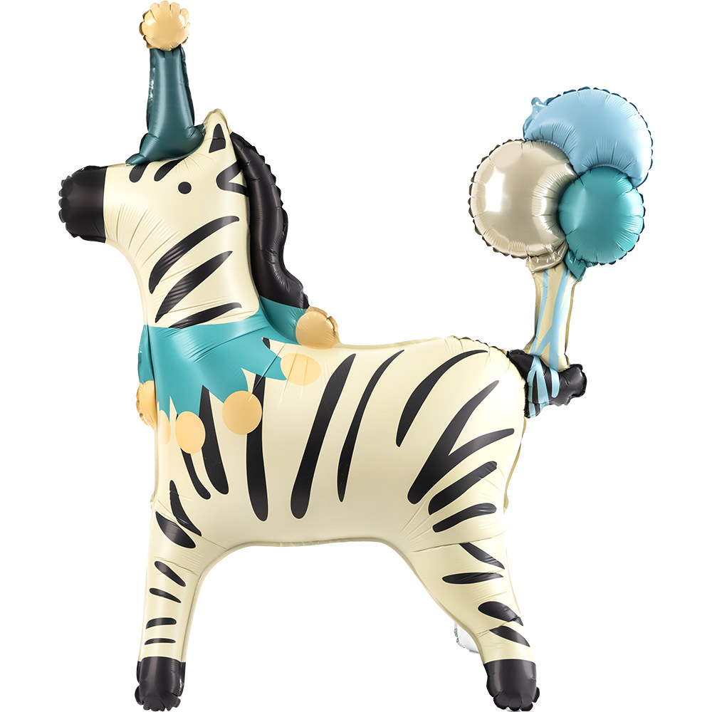 스탠딩에어벌룬 서커스 얼룩말 80*95cm [10장한팩]