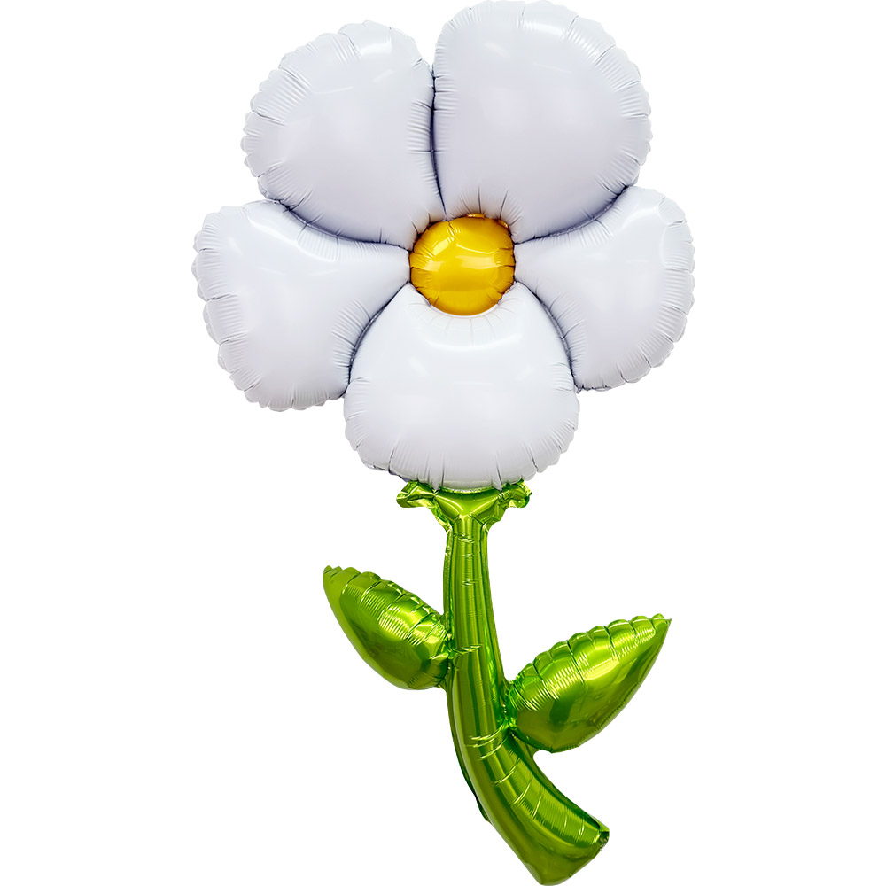 은박 빅플라워 48*90cm 화이트 [10장한팩]