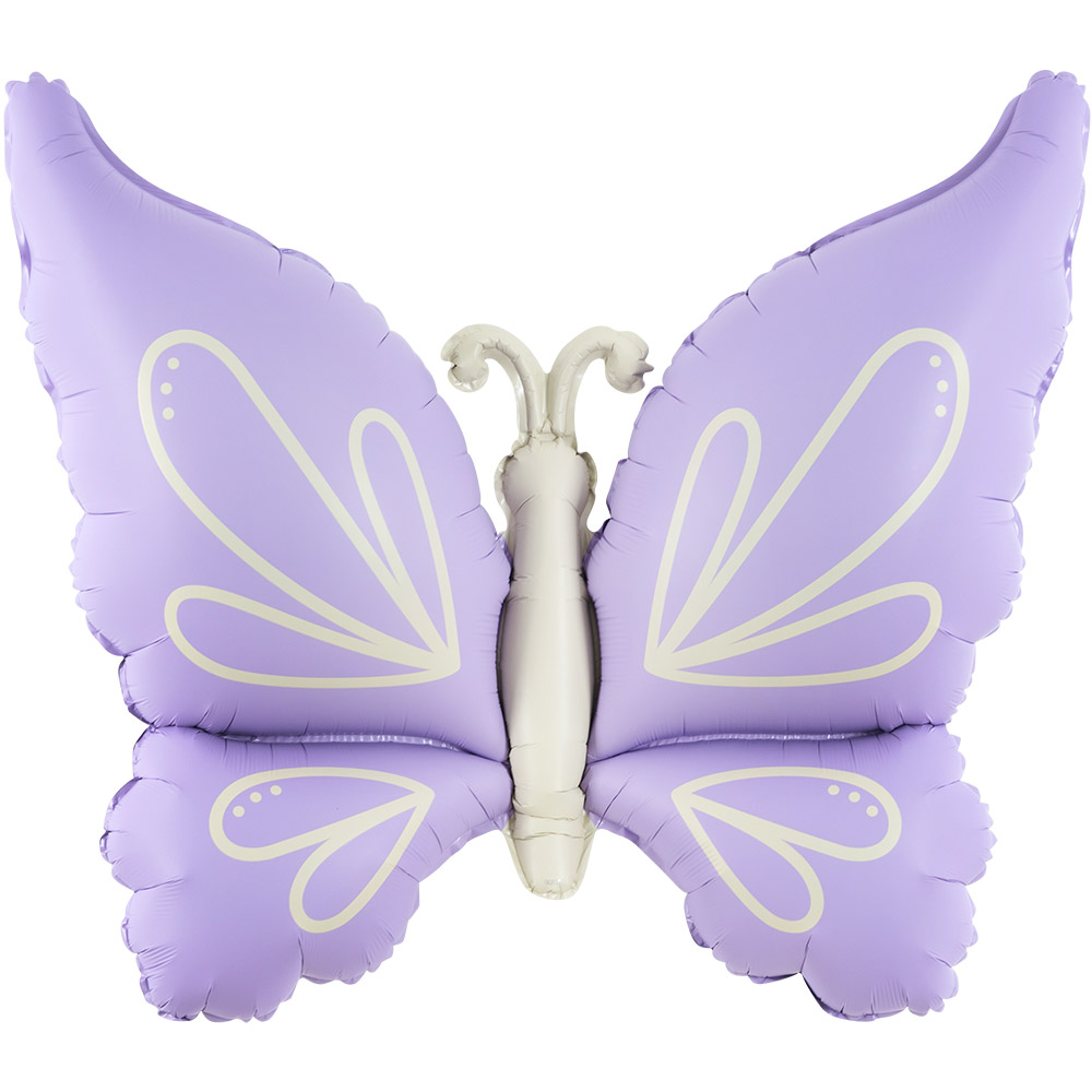 은박 나비 파스텔라일락 70*65cm [5장한팩]