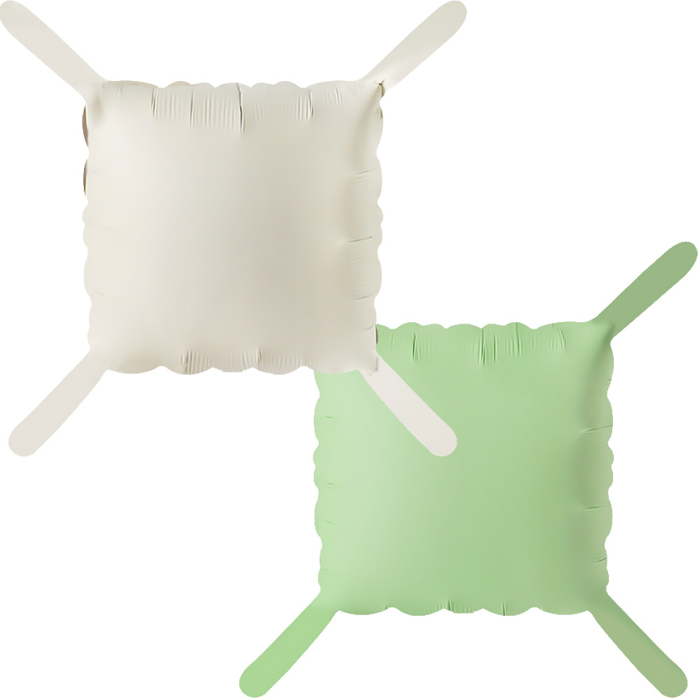 링커은박 사각 36*36cm 크림/그린 [10장한팩]