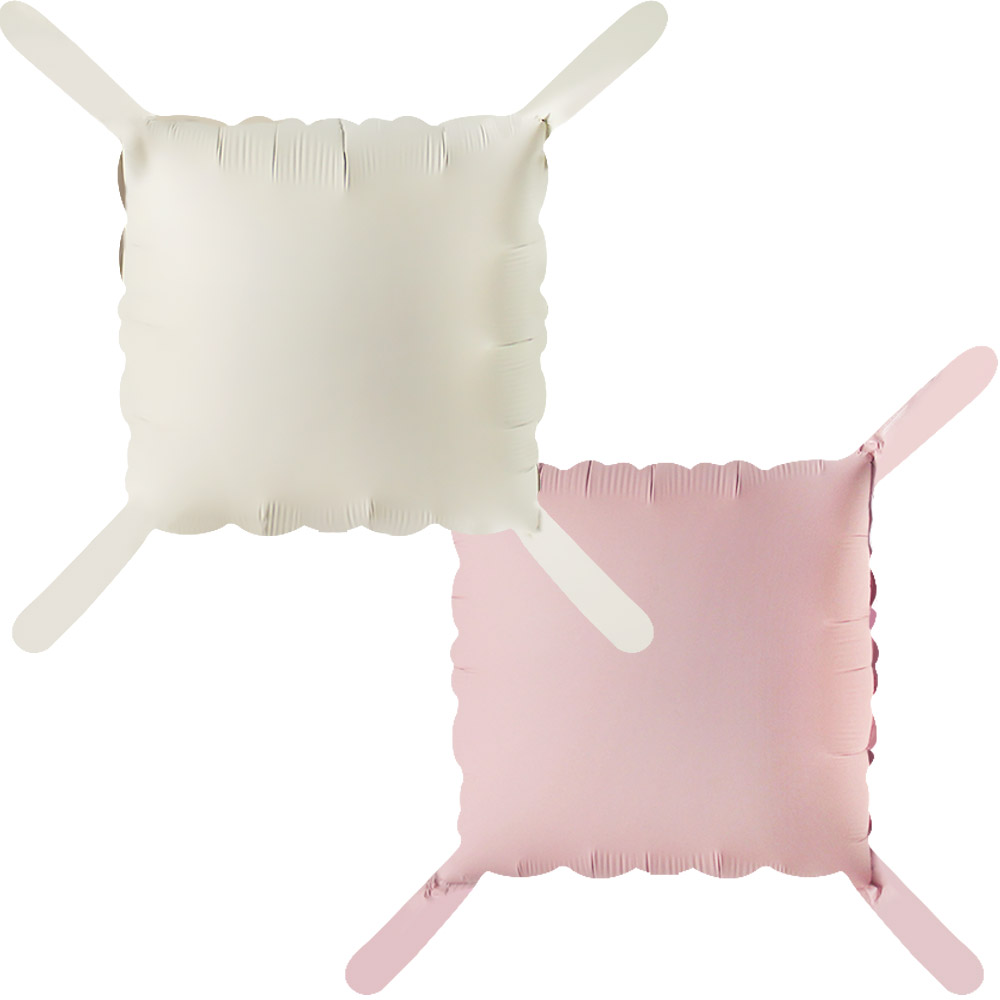 링커은박 사각 36*36cm 크림/핑크 [10장한팩]