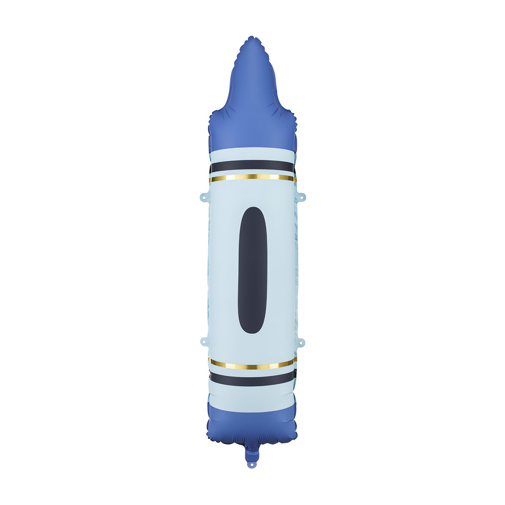 [파티데코]은박 크레파스 블루 23*104cm