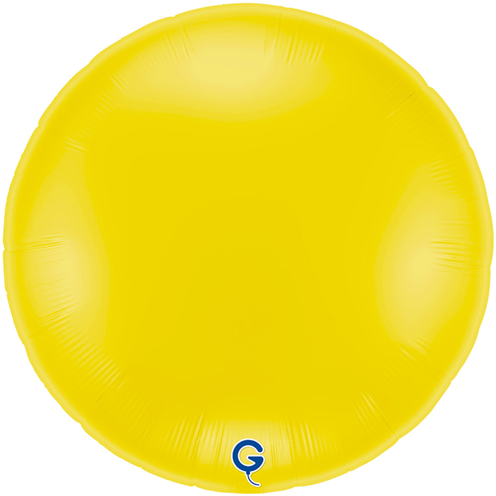 [GRABO]은박라운드 36인치 파스텔옐로우