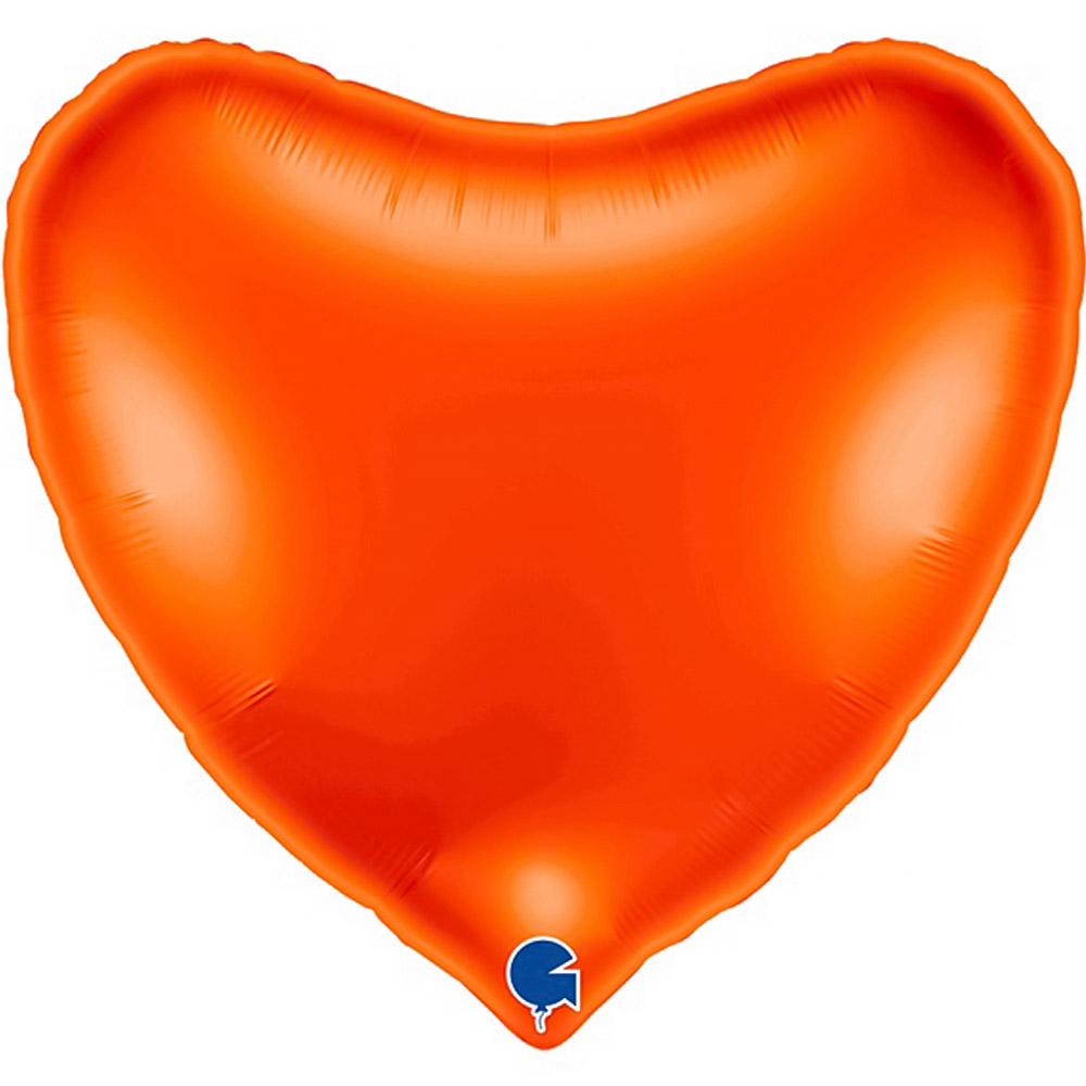 [GRABO]은박하트 36인치 오렌지