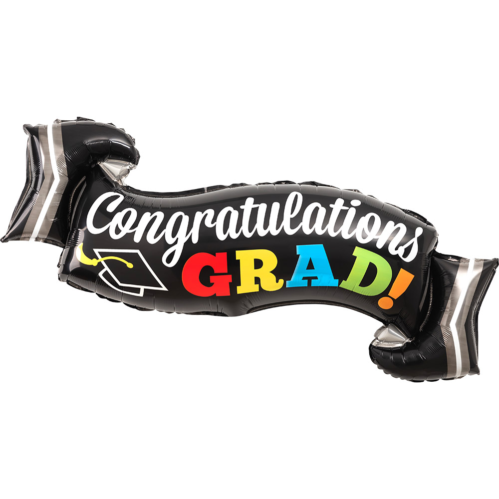 졸업은박 블랙배너 28*83cm [10장한팩]