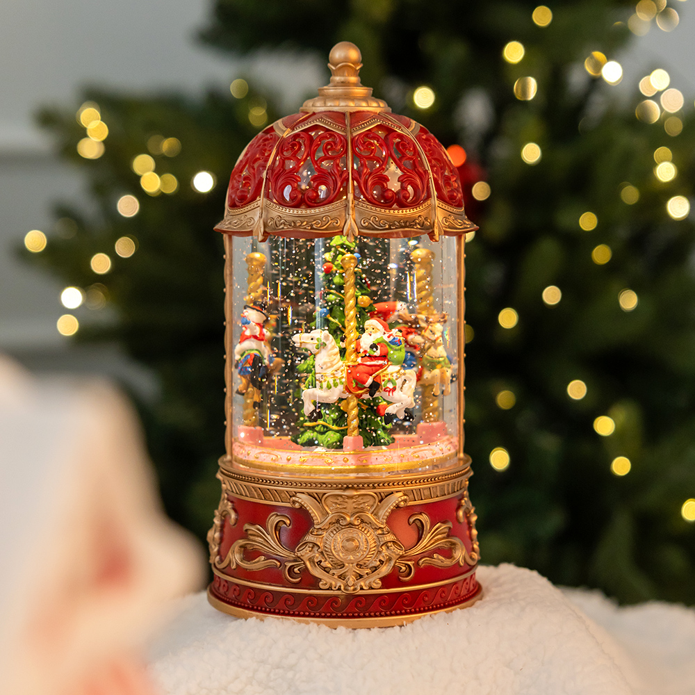 LED워터볼 회전목마 11*21.5cm