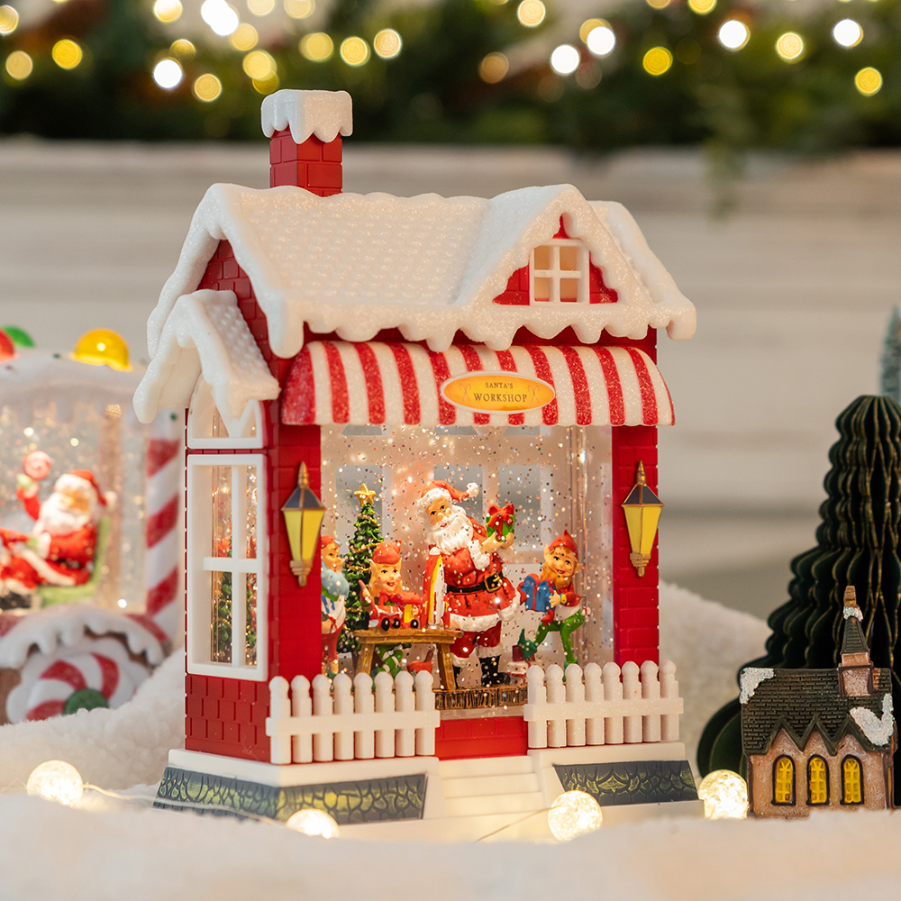 LED워터볼 산타공방 17.5*9*26cm