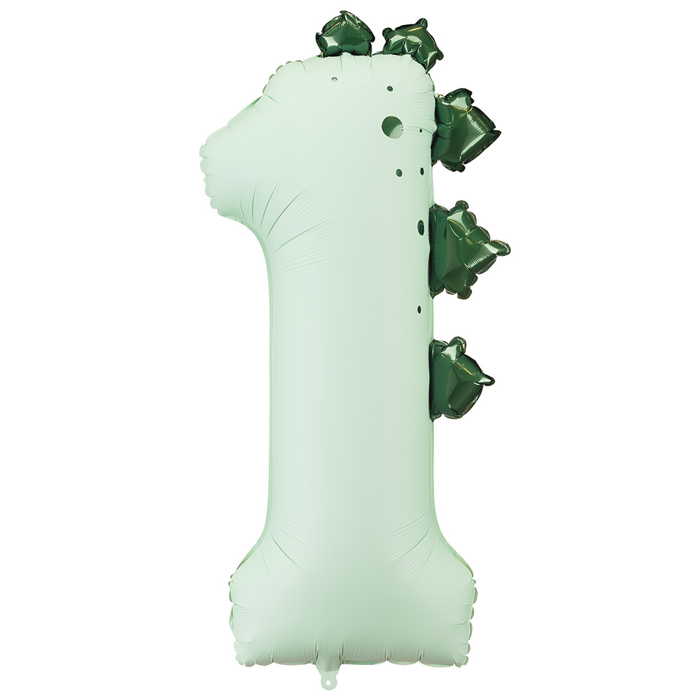 [파티데코] 공룡숫자은박1 [92cm]