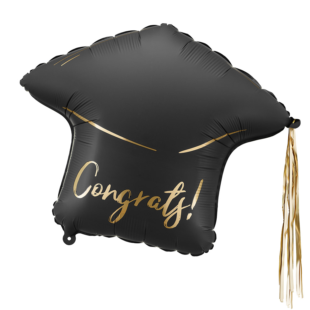 [파티데코] 은박학사모 골든태슬 [53*44cm]