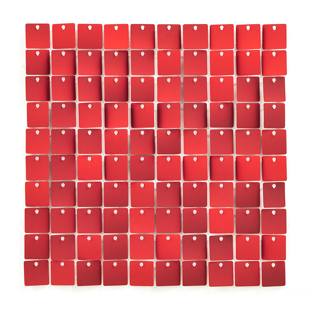 픽셀백드롭 30*30cm [무광레드] 연결이 쉽고 가벼워진 신형모델