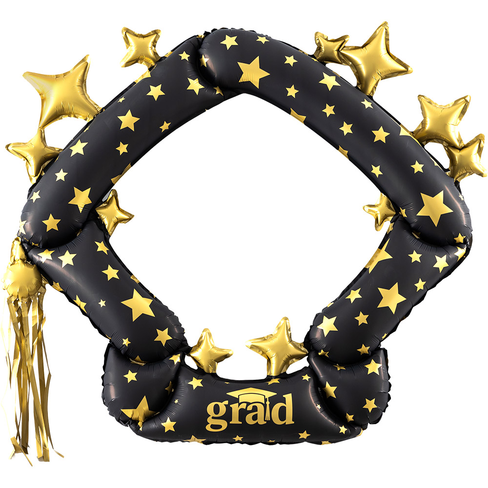 졸업은박 학사모프레임 10장한팩 [76*66cm]