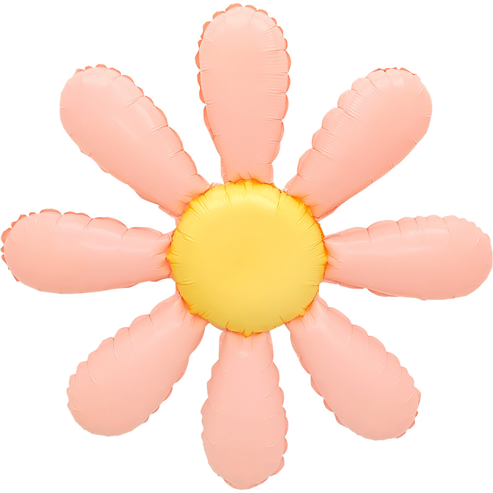 여덟잎 데이지풍선 58cm 핑크 [10장한팩]