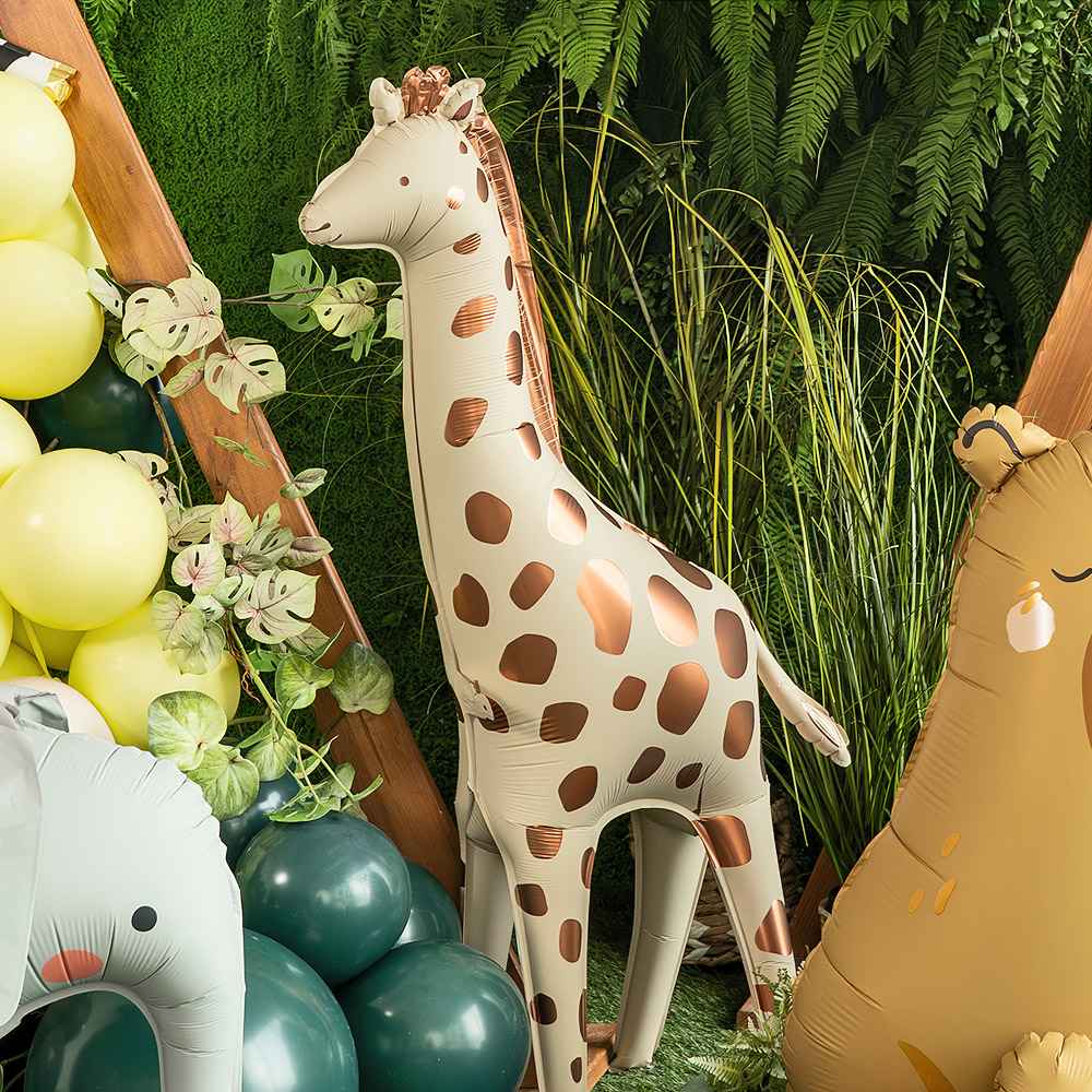 [파티데코] 스탠딩은박 기린 [49*114cm]